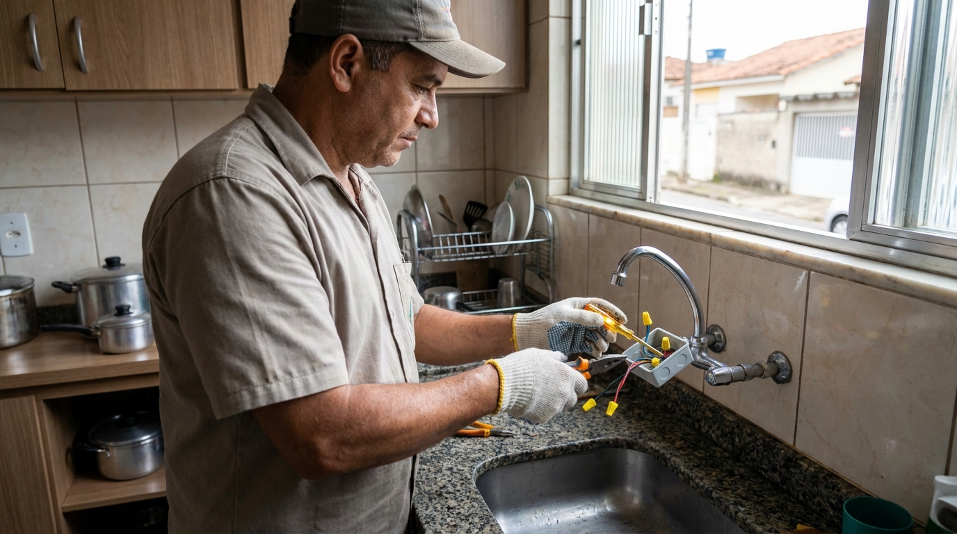Adequação de Ponto Elétrico em Governador Valadares‑MG