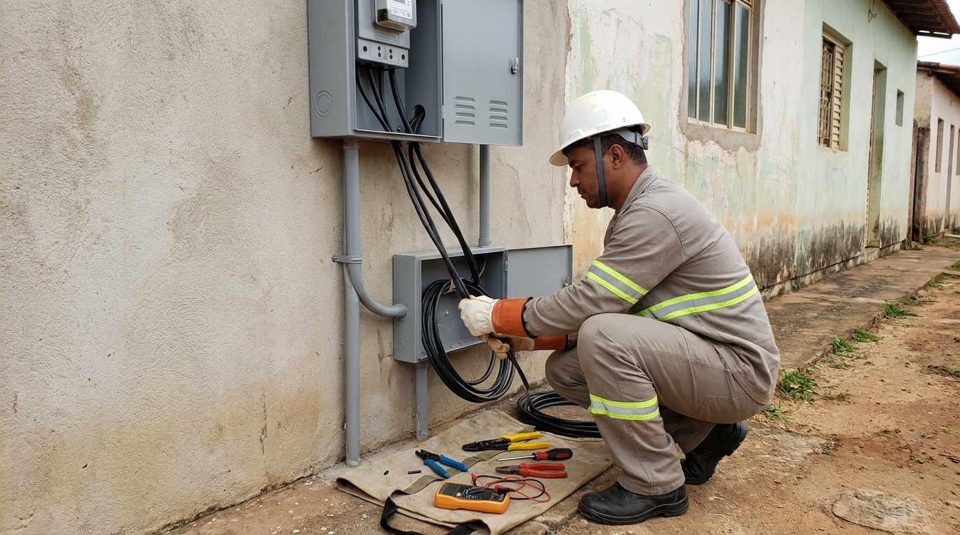 Regularização de Entrada de Energia em Governador Valadares‑MG